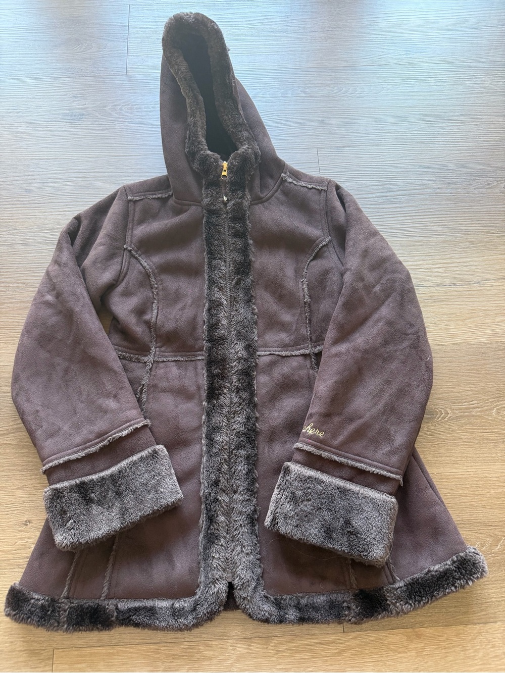 Vintage Women's Brown Hemisphere Coat
